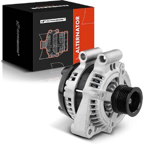 A-Premium Alternator Compatible with Land Rover Range Rover 2006-2007, Range Rover Sport 2006-2007, LR3 2005-2007, 4.2L 4.4L, 12V 150Amp CW 6-Groove Pulley, Replace# LR008860, YEL500390, YLE500190