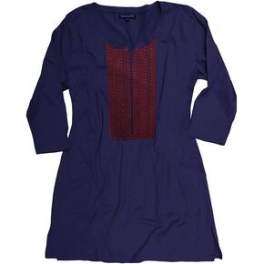 Ayurvastram Cotton Lycra Jersey Knit Tunic, Top, Dress