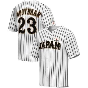 Men's Lars #23 Japan Samurai Baseball Jersey