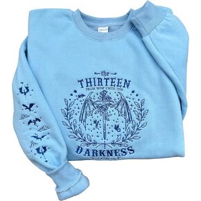 Embroidered Book Lovers Sweatshirt, Throne The Thirteen From Now of Glass Sweatshirts, Tog merch, Sjm merchandise