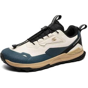 HOBIBEAR Men's Wide Toe Walking Shoes Zero Drop Non Slip Wear Resistant Sneakers