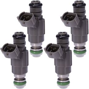 4PCS Fuel Injectors Replacement for Nissan Altima Sentra 2.5L 2002-2006 195500-4390(4-Pack)