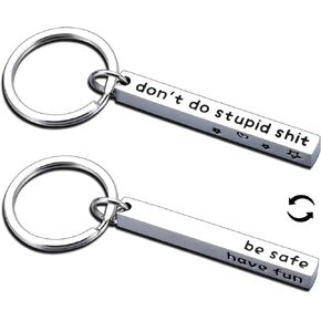 Young Men Gifts Age 20s Drive Safe Keychain Gifts for Adult Sons Valentines Day Gifts for Kids Daughter Gifts from Mom Dad Birthday Gifts for Boys Girls New Driver Gifts for Teens Valentines Keychian