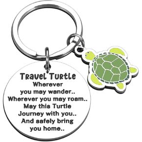 هدايا السلحفاة البحرية من آيسيفريل كادو للنساء، سحر الحظ السعيد لمحبي السفر، هدايا ديكور السلحفاة البحرية لمحبي السلاحف in Kuwait