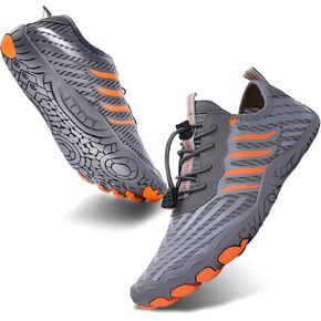 Grounded Footwear for Women Men, Quick Dry Hike Footwear Barefoot Shoes, Comfortable Non-Slip Wide Toe Box Water Beach Shoes