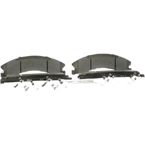 BOSCH BE1565AH Blue Ceramic Disc Brake Pad Set With Hardware - Compatible With Select Nissan NV1500, NV2500, NV3500, Titan XD; REAR