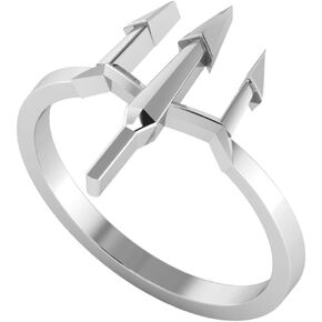 Trident Ring For Him and Her | 925 Sterling Silver Jewelry For Men Women