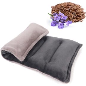 Comfheat Microwave Heating pad with Washable Cover 16.2 * 6.7" Moist Heat Pad for Neck Shoulder, Cramps, Back Pain Relief, Microwavable Warm Compress Hot Pack Bag for Muscles, Joints, Lavender Scent