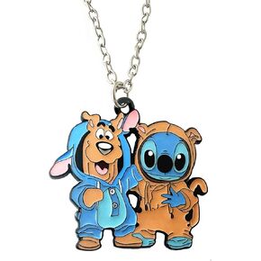 STKTFKK Necklace Metal Classic Anime Necklace Women and Men