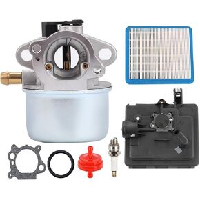Compatible with 799868 Carburetor for Briggs & Stratton 498170 799872 790821 498254 Craftsman Murray 6.75 6.5 HP 190cc 22" Trimmer Push Mower with 795259 Air Cleaner Primer Base