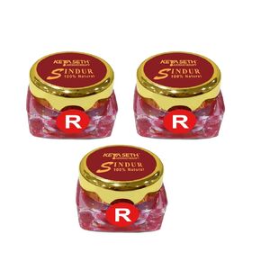 Keya Seth Aromatherapy Sindur Dust Red, Red, 3 g (Pack of 3)