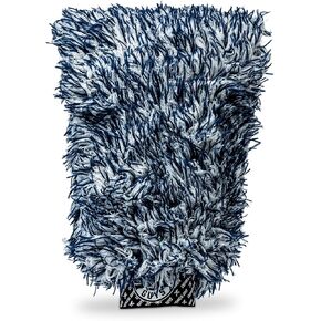 Chemical Guys, The Dually, Dual-Fiber, Wet-Dry Use, Microfiber Wash Mitt, (Car Wash Mitt Great for Car, Truck, SUV, RV, & More) Dark Blue + White, MIC517