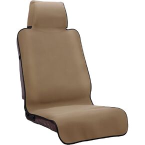 Waterproof Seat Cover Towel, Premium Sweat Carseat Protector, Perfect for Universal Anti-Slip Car Truck SUV Seat, Great for Surfing Yoga Gym Workout, Tan