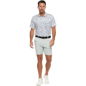 Robert Graham Men's Shuffle N Shake Short Sleeve Knit Polo Shirt