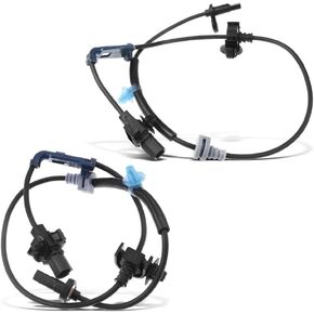 Set of 2 Front (Left+Right) ABS Wheel Speed Sensors Fit for 2007-2011 Honda CR-V (USA Built), Repalces OEM 57450-SXS-003, 57455-SXS-003, 10126-F