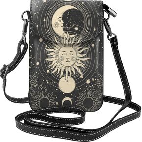 Haunted the Mansion Leather Small Crossbody Bags for Women Cell Phone Purse Wallet Adjustable Strap in Kuwait