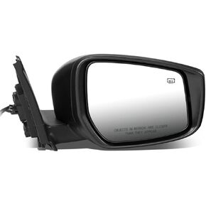 DNA Motoring OEM-MR-NI1321245 Manual Adjustment Right Passenger Folding Side Mirror Compatible with 2013-2018 NV200