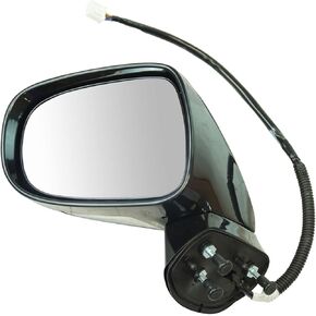 TRQ Left Mirror Drivers Side Compatible with 2007 Lexus ES350 LX1320145