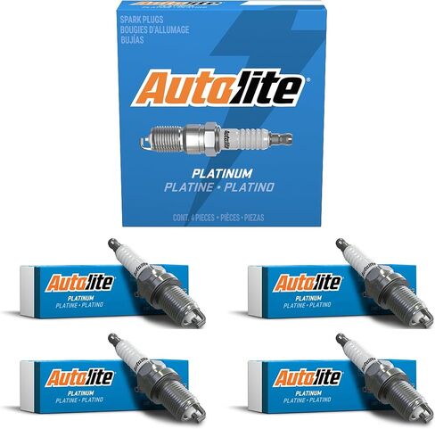 Autolite Platinum AP5143 Automotive Replacement Spark Plugs (4 Pack) in Kuwait