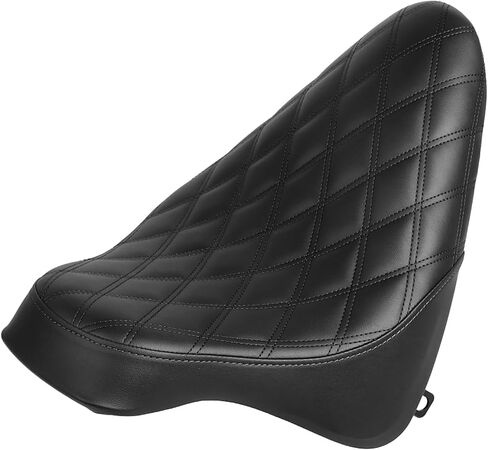Black Stitching Leather Driver Seat Butt Bucket Solo Seat For Harley Fat Boy Heritage Softail FLST 2000-2007 FXST 2000-2005 in Kuwait