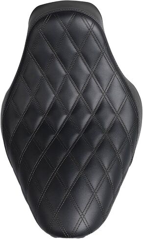 Black Stitching Leather Driver Seat Butt Bucket Solo Seat For Harley Fat Boy Heritage Softail FLST 2000-2007 FXST 2000-2005 in Kuwait
