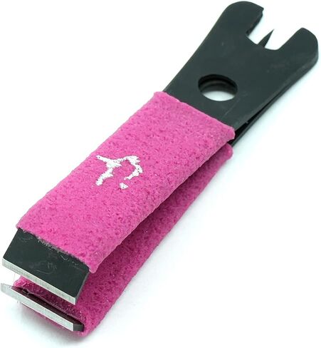 Kingfisher Fly Fishing Nippers with Soft Grip, Stainless Steel Blades, Eye Cleaning Needle (Black) in Saudi Arabia