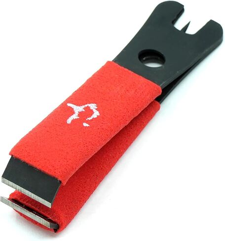 Kingfisher Fly Fishing Nippers with Soft Grip, Stainless Steel Blades, Eye Cleaning Needle (Black) in Saudi Arabia