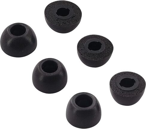 Foam Ear Tips Compatible with Galaxy Buds Pro Earbuds, 3 Pairs S/M/L Sizes Soft Memory Foam Replacement Ear Tips Earbud Tips Eartips Foam Compatible with Galaxy Buds Pro, Gray SML in Saudi Arabia