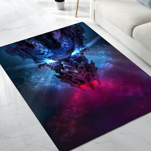 Large Area Rug Carpet Floor Washable Mats Rugs 5'x6' for Living Room Bedroom Home Decor Indoor Rugs Wheel Charts Anchor Navigation in Saudi Arabia