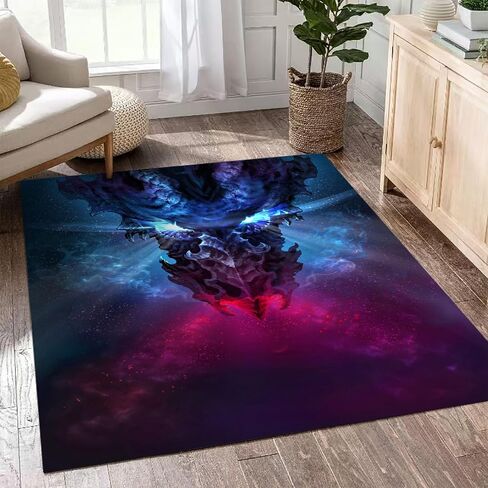 Large Area Rug Carpet Floor Washable Mats Rugs 5'x6' for Living Room Bedroom Home Decor Indoor Rugs Wheel Charts Anchor Navigation in Saudi Arabia