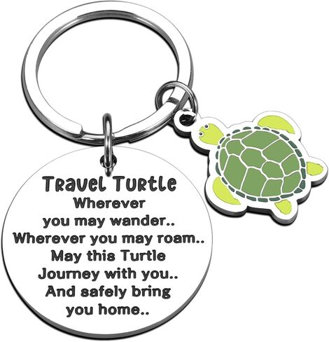 هدايا السلحفاة البحرية من آيسيفريل كادو للنساء، سحر الحظ السعيد لمحبي السفر، هدايا ديكور السلحفاة البحرية لمحبي السلاحف in Kuwait