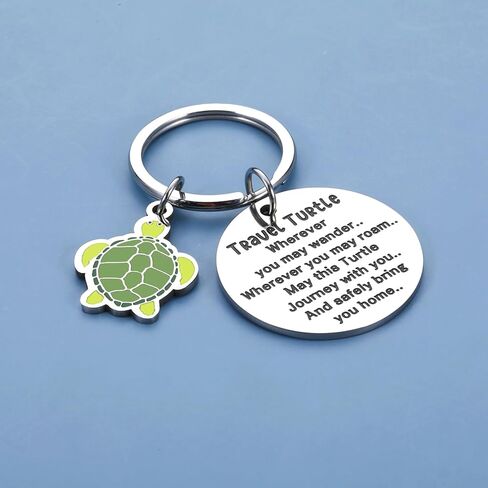 هدايا السلحفاة البحرية من آيسيفريل كادو للنساء، سحر الحظ السعيد لمحبي السفر، هدايا ديكور السلحفاة البحرية لمحبي السلاحف in Kuwait