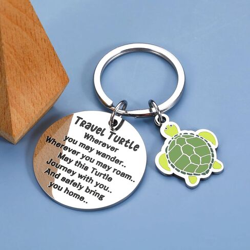 هدايا السلحفاة البحرية من آيسيفريل كادو للنساء، سحر الحظ السعيد لمحبي السفر، هدايا ديكور السلحفاة البحرية لمحبي السلاحف in Kuwait