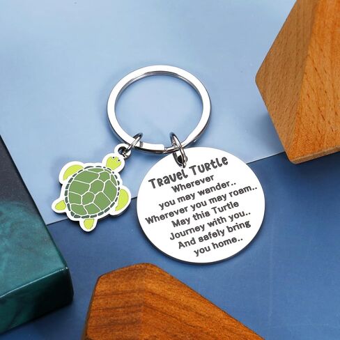 هدايا السلحفاة البحرية من آيسيفريل كادو للنساء، سحر الحظ السعيد لمحبي السفر، هدايا ديكور السلحفاة البحرية لمحبي السلاحف in Kuwait
