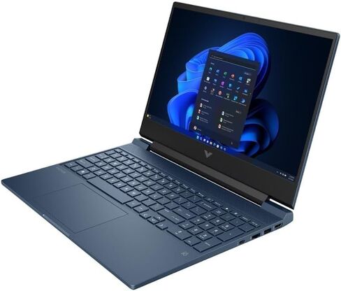 HP Victus 15.6 i5 Gaming Laptop, 15.6" FHD 1920*1080 144Hz, Intel Core i5-12450H, NVIDIA GeForce RTX 3050, 32GB RAM, 1TB SSD, Backlit KB, Touchpad, SD Card Reader, Webcam, HDMI, Wi-Fi 6, W11 H, Blue in Saudi Arabia