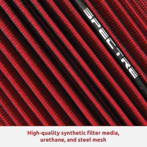 Spectre Performance Universal Air Filter: High Performance, Premium, Replacment Filter: SPE-4809,WHITE in Kuwait