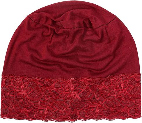 ® 3Pcs Muslim Inner Hijab Caps Women Lace Under Hijab Caps Stretchy Full Cover Undercap in Saudi Arabia