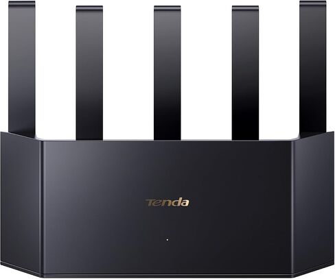 جهاز توجيه Tenda AX1500 WiFi 6 - جهاز توجيه إنترنت لاسلكي ثنائي النطاق جيجابت، منافذ 4XGE، جهاز توجيه VPN، إعداد سهل، أدوات الرقابة الأبوية، وضع نقطة الوصول، IPv6، WPA3(RX2L Pro) in Kuwait