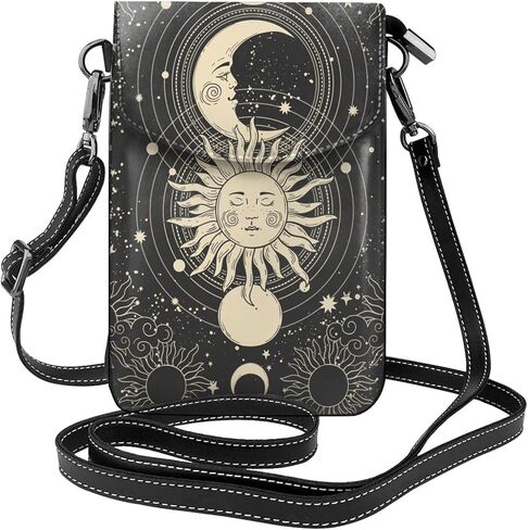 Haunted the Mansion Leather Small Crossbody Bags for Women Cell Phone Purse Wallet Adjustable Strap in Kuwait
