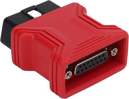 Obd2 16 Pin محول Connetor، Obdii Plug تشخيص كابل موصل بديل لـ X100 Pro X100 Pro2 X100 Pad X100 Pad2 Ez400 Pro Ez500 Ez300 Pro in Saudi Arabia