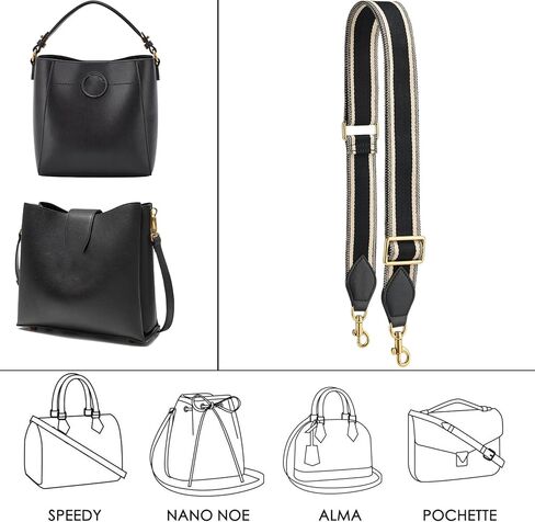 Purse Strap Replacement Crossbody Bags Handbag Wide Canvas Leather Adjustable in Kuwait