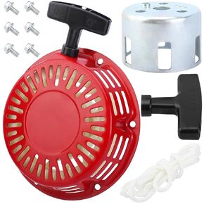 Recoil Pull Starter with Start Cup for Baja Motorsports Pit Bike MB165 MB200 159cc 163cc 196cc 200cc 5.5HP 6.5HP JF168 JF200 Mini Bike Warrior Heat Chinese Clone 168FA 168FB 170F GX160 GX200