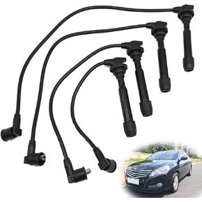 stymart ST-4239 Spark Plug Ignition Wires Compatible with Hyundai Elantra/Tiburon/Tucson, Kia Soul/Spectra5/Sportage(4Pcs)