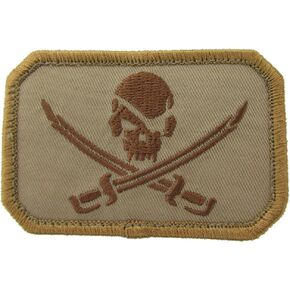 MilSpec Monkey Pirate Skull Morale Patch (الصحراء (أسمر))