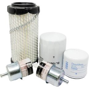 CFKIT Maintenance Filter Kit Compatible with Kubota ZD21 ZD18 Zero Turn Diesel Mower