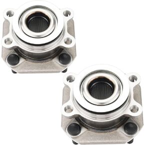 Torchbeam Pair 513297 Front Wheel Hub Bearing Assembly for 2007-2012 Nissan Sentra Wheel Bearing 4 Lugs W/ABS