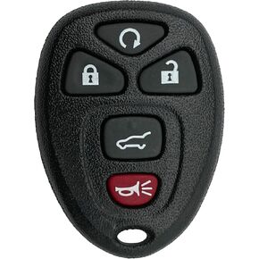 Keyless Entry Remote, Key Fob Shell Case for 2007-2010 Chevy Suburban, Tahoe, Traverse, GMC Acadia, Yukon, Cadillac Escalade, SRX, Buick Enclave, Saturn Outlook