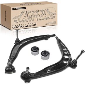 A-Premium 2 × ذراع التحكم السفلي الأمامي، مع وصلة كروية وبطانة، متوافق مع 1992-2002 BMW 318i 318is 318ti 320i 323i 323is 325i 325is 328i 328is M3 Z3