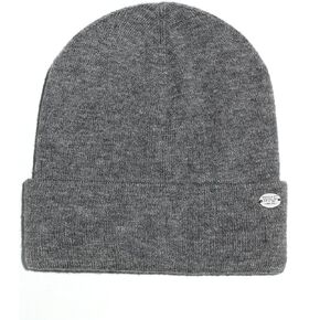 WKF Wool Blend Beanie Hat for Men Women Winter Hats for Women Men Soft Warm Unisex Cuffed Beanie Knitted Skull Cap Black