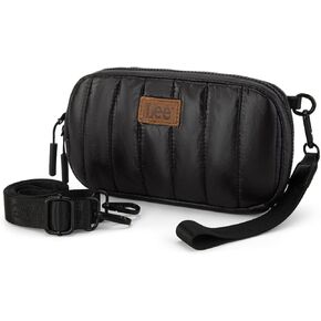 Lee Wristlet Wallet for Women Puffer Crossbody Purse with Detachable Strap